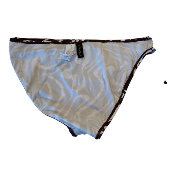 La Blanca Fierce Lines Java Hipster Bikini Bottom Size 12 & 16 NEW Brown UPF 50 - Picture 11 of 14